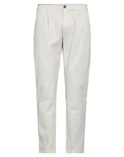 Department Five Department 5 Man Pants Light Grey Size 35 Cotton, Elastane In Gray