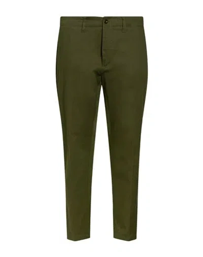 Department Five Department 5 Man Pants Military Green Size 30 Cotton, Elastane