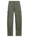Department Five Department 5 Man Pants Military Green Size 33 Cotton, Rubber