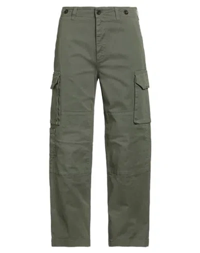 Department Five Department 5 Man Pants Military Green Size 33 Cotton, Rubber