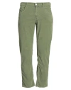 Department Five Department 5 Man Pants Military Green Size 35 Cotton, Elastane