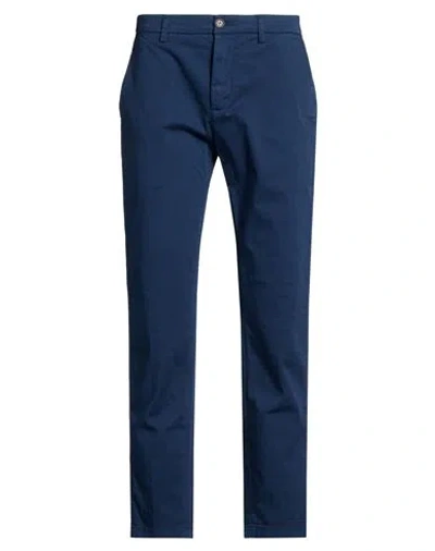 Department Five Department 5 Man Pants Navy Size 30 Cotton, Elastane In Blue