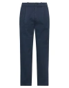 Department Five Department 5 Man Pants Navy Size 35 Cotton, Modal, Elastane In Navy Blue
