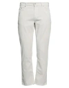 Department Five Department 5 Man Pants Off White Size 30 Cotton, Elastane