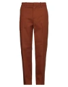 Department Five Department 5 Man Pants Brown Size 32 Cotton, Elastane In Red