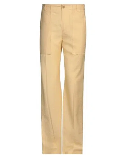 Department Five Department 5 Man Pants Sand Size 30 Lycra, Polyamide In Brown