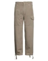 Department Five Department 5 Man Pants Taupe Size 31 Cotton, Linen In Grey