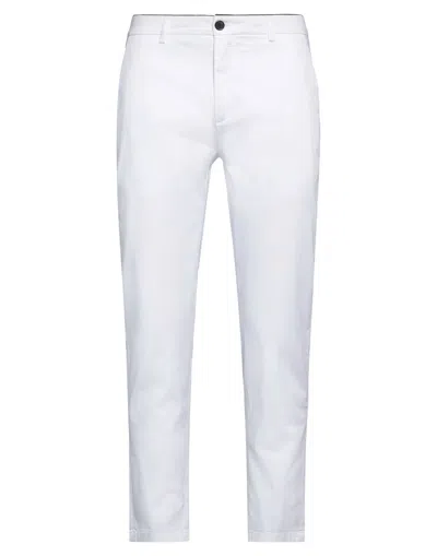 DEPARTMENT FIVE DEPARTMENT 5 MAN PANTS WHITE SIZE 30 COTTON, ELASTANE