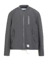 Department Five Department 5 Man Puffer Grey Size 42 Polyester In Gray