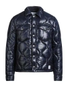 Department Five Department 5 Man Puffer Navy Size L Polyester, Polyamide, Polypropylene In Blue