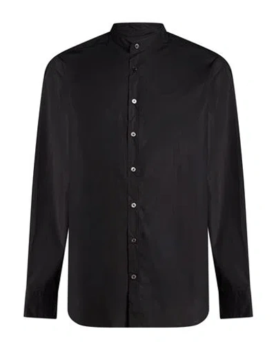 Department Five Department 5 Man Shirt Black Size 16 Cotton