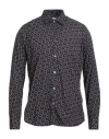 Department Five Department 5 Man Shirt Steel Grey Size 16 Cotton In Grey