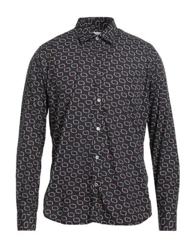Department Five Department 5 Man Shirt Steel Grey Size 16 Cotton