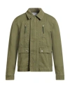 Department Five Department 5 Man Shirt Military Green Size 38 Cotton
