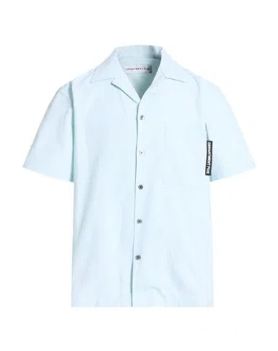 Department Five Department 5 Man Shirt Sky Blue Size 17 ½ Cotton