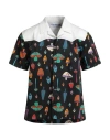 Department Five Department 5 Man Shirt White Size 16 Cotton In Blue