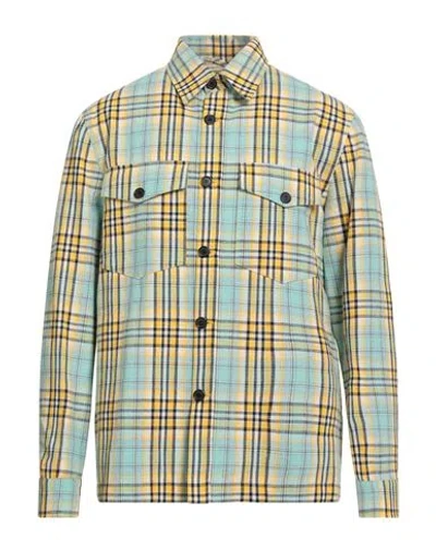 Department Five Department 5 Man Shirt Yellow Size M Cotton, Polyester