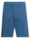 Department Five Department 5 Man Shorts & Bermuda Shorts Blue Size 31 Cotton, Elastane In Blue