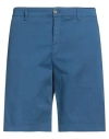 Department Five Department 5 Man Shorts & Bermuda Shorts Blue Size 31 Cotton, Elastane In Blue