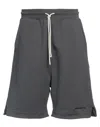 Department Five Department 5 Man Shorts & Bermuda Shorts Charcoal Size M Cotton In Grey