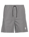 Department Five Department 5 Man Shorts & Bermuda Shorts Grey Size 31 Cotton In Gray