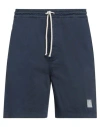 Department Five Department 5 Man Shorts & Bermuda Shorts Midnight Blue Size S Cotton, Elastane In Blue