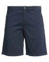 Department Five Department 5 Man Shorts & Bermuda Shorts Midnight Blue Size 33 Cotton, Elastane In Navy Blue