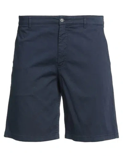 Department Five Department 5 Man Shorts & Bermuda Shorts Midnight Blue Size 33 Cotton, Elastane In Navy Blue