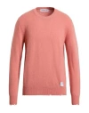 Department Five Department 5 Man Sweater Antique Rose Size M Virgin Wool In Pink