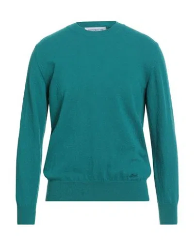 Department Five Department 5 Man Sweater Deep Teal Size L Virgin Wool