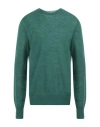 Department Five Department 5 Man Sweater Green Size L Mohair Wool, Polyamide, Virgin Wool In Green