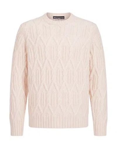 Department Five Department 5 Man Sweater Ivory Size M Virgin Wool In White