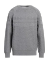 Department Five Department 5 Man Sweater Light Grey Size M Virgin Wool In Gray