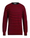Department Five Department 5 Man Sweater Red Size L Wool In Red