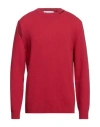 Department Five Department 5 Man Sweater Red Size M Virgin Wool In Red