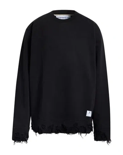 Department Five Department 5 Man Sweatshirt Black Size Xl Cotton