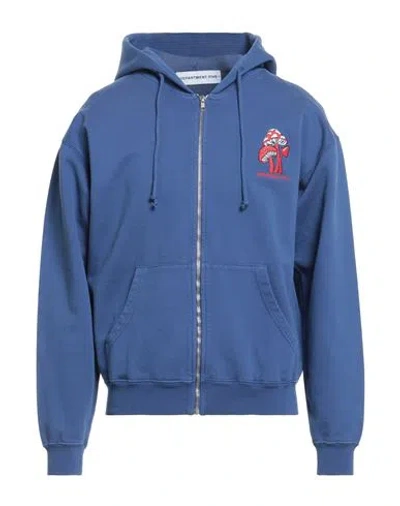 Department Five Department 5 Man Sweatshirt Blue Size M Cotton