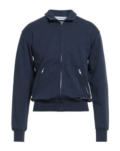 Department Five Department 5 Man Sweatshirt Navy Size S Cotton In Blue