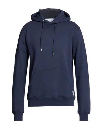 Department Five Department 5 Man Sweatshirt Navy Size S Cotton In Blue