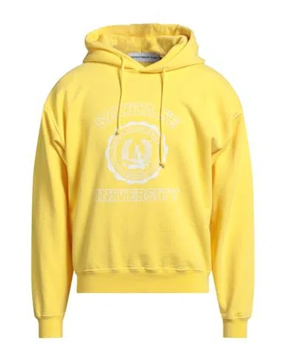 Department Five Department 5 Man Sweatshirt Yellow Size M Cotton