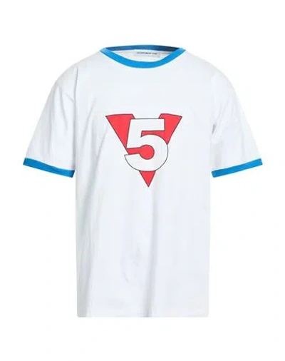 Department Five Department 5 Man T-shirt White Size L Cotton