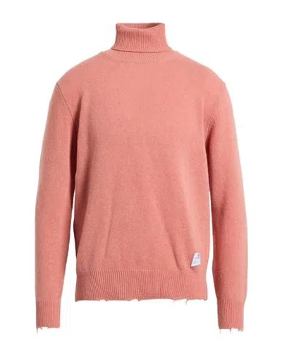 Department Five Department 5 Man Turtleneck Salmon Pink Size Xl Virgin Wool