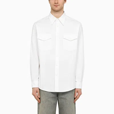 Department Five Department 5 Men's Change Long-sleeved Shirt White