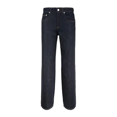 Department Five Department 5 Pop Jeans Wide Leg In Blue