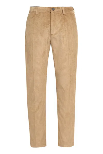 Department Five Department 5 Prince Corduroy Chino-pants In Brown