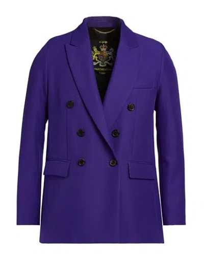 Department Five Department 5 Sex Pistols Man Blazer Dark Purple Size 32 Polyester
