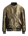 Department Five Department 5 Sex Pistols Man Jacket Gold Size M Cotton, Rayon, Polyethylene In Gold