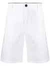 Department Five Department 5 Tim Cotton Bermuda Trousers In White