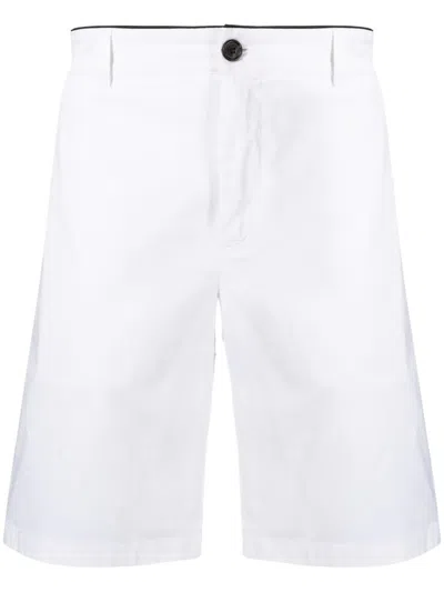 Department Five Department 5 Tim Cotton Bermuda Trousers In White