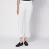 Department Five Department 5 White Clar Bootcut Jeans In White